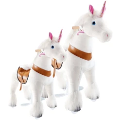 PonyCycle ® Witte Eenhoorn Met Rem - Groot 8 PonyCycle ® Witte Eenhoorn Met Rem - Groot -Kinder Speel Verkoop ponycycle witte eenhoorn met rem groot a313696 3