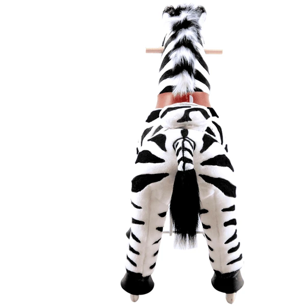PonyCycle ® Zebra Met Rem - Groot 3 PonyCycle ® Zebra Met Rem - Groot - Afbeelding 3