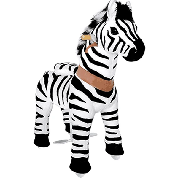 PonyCycle ® Zebra Met Rem - Groot 1 PonyCycle ® Zebra Met Rem - Groot