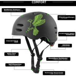 Voorkant -Kinder Speel Verkoop prometheus bicycles fietshelm maat s 52 55 cm groen a403257 1