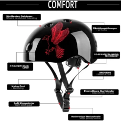 PROMETHEUS BICYCLES ® Fietshelm Maat XS 48-52 Cm Rood -Kinder Speel Verkoop prometheus bicycles fietshelm maat xs 48 52 cm rood a403250 2