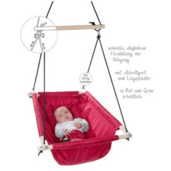ROBA Hangstoel Rood -Kinder Speel Verkoop roba hangstoel rood a046425 3