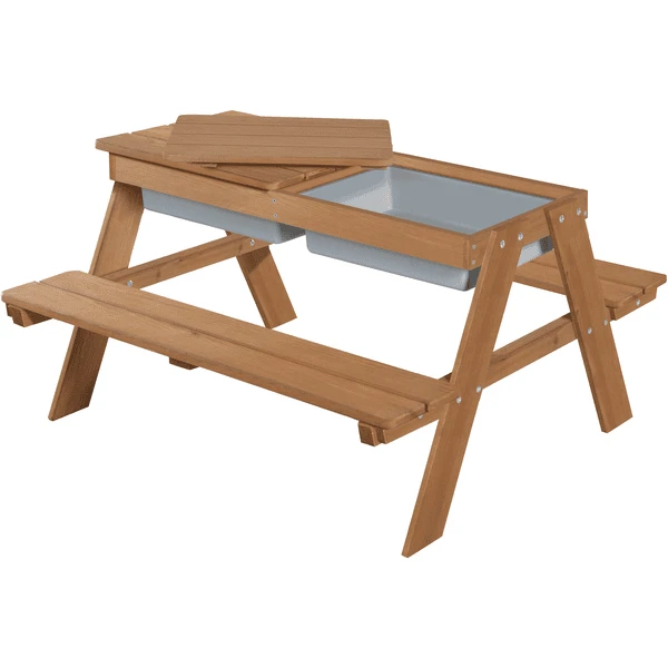 Roba Kinder Picknicktafel Met Speelbak Outdoor Deluxe 2 Roba Kinder Picknicktafel Met Speelbak Outdoor Deluxe - Afbeelding 2