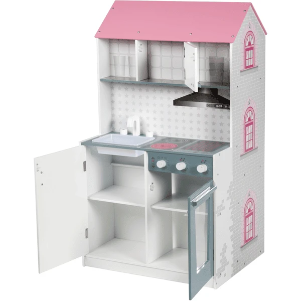 Roba Poppenhuis En Keuken 2 In 2 Roba Poppenhuis En Keuken 2 In - Afbeelding 2