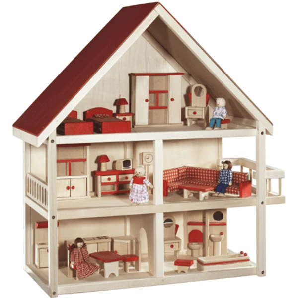 Roba Poppenhuis, Hout 2 Roba Poppenhuis, Hout - Afbeelding 2