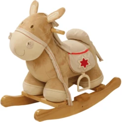 ROBA Schommelpaard, Lichtbruin -Kinder Speel Verkoop roba schommelpaard lichtbruin a182380 2