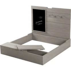 Roba Zandbak Met Deksel, Bord En Haken 9 Roba Zandbak Met Deksel, Bord En Haken -Kinder Speel Verkoop roba zandbak met deksel bord en haken a307788 4