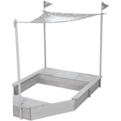 Roba Zandbak Schip Incl. Zonneluifel -Kinder Speel Verkoop roba zandbak schip incl zonneluifel a284395 4