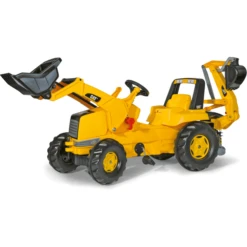 ROLLY TOYS CAT Tractor Met Voor- En Achterlader -Kinder Speel Verkoop rolly toys cat tractor met voor en achterlader a166913 4