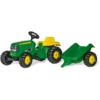 ROLLY TOYS Rollykid John Deere Met RollyKid Trailer 012190