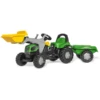 ROLLY TOYS Traktor Met Aanhanger-2