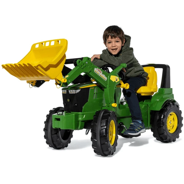 ROLLY TOYS RollyFarmtrac Premium II John Deere 7310R, RollyTrac Voorlader - Nieuw 2 ROLLY TOYS RollyFarmtrac Premium II John Deere 7310R, RollyTrac Voorlader - Nieuw - Afbeelding 2