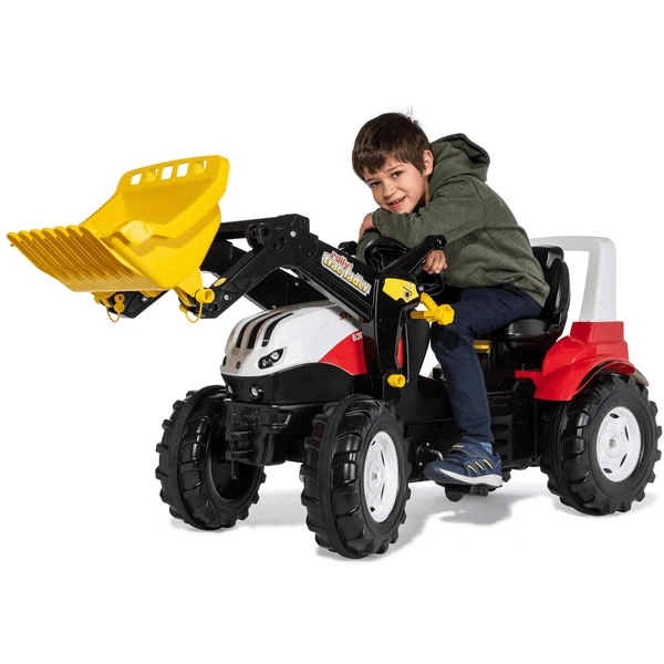ROLLY TOYS RollyFarmtrac Premium II Steyr - RollyTrac Voorlader Nieuw 2 ROLLY TOYS RollyFarmtrac Premium II Steyr - RollyTrac Voorlader Nieuw - Afbeelding 2