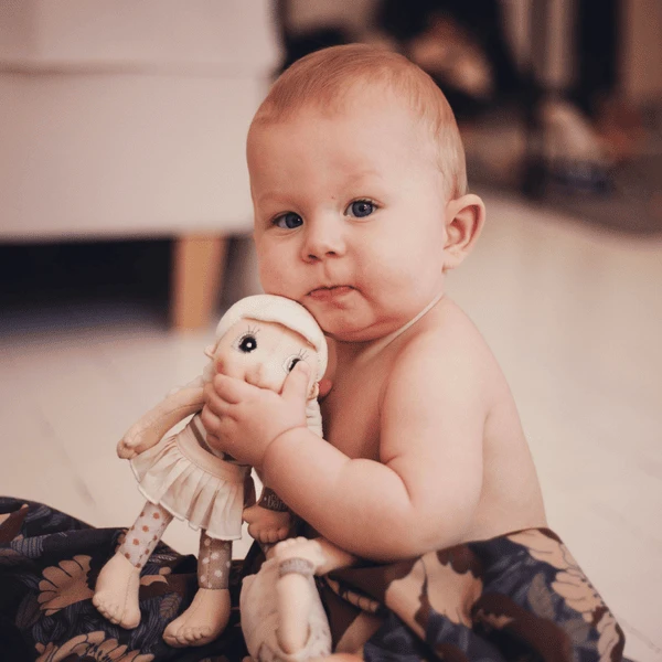 Rubens Barn Doll Lily - Mini Ecobuds 5 Rubens Barn Doll Lily - Mini Ecobuds - Afbeelding 5