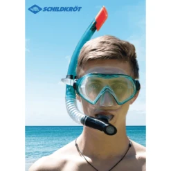 Schildkröt SCHILDKRÖT ® Snorkelset Cayman Turquoise - 3 Stuks, Maat S/M -Kinder Speel Verkoop schildkroet snorkelset cayman turquoise 3 stuks maat s m a398111 4