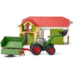 Schleich ® Trekker Met Aanhangwagen 42379 -Kinder Speel Verkoop schleich trekker met aanhangwagen 42379 a353719 3