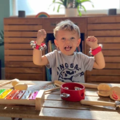 Schmetterline 16-delige Houten Ritmeset - RAINBOW -Kinder Speel Verkoop schmetterline 16 delige houten ritmeset rainbow a371195 3