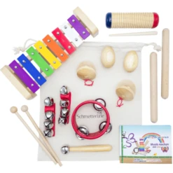 Schmetterline 16-delige Houten Ritmeset - RAINBOW -Kinder Speel Verkoop schmetterline 16 delige houten ritmeset rainbow a371195 4