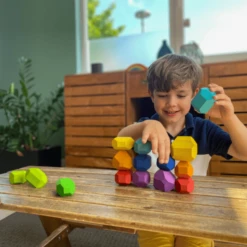 Schmetterline STAPELINO - Beukenhouten Evenwichtsstenen -Kinder Speel Verkoop schmetterline stapelino beukenhouten evenwichtsstenen a371215 2