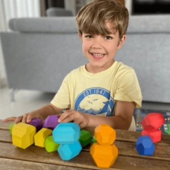 Schmetterline STAPELINO - Beukenhouten Evenwichtsstenen -Kinder Speel Verkoop schmetterline stapelino beukenhouten evenwichtsstenen a371215 3