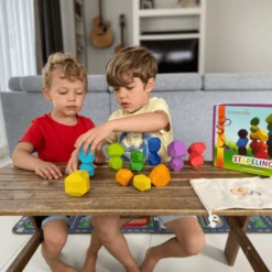 Schmetterline STAPELINO - Beukenhouten Evenwichtsstenen -Kinder Speel Verkoop schmetterline stapelino beukenhouten evenwichtsstenen a371215 4