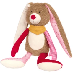 Sigikid ® Zachte Knuffel Patchwork Sweety Bunny, Roze