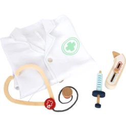 Small Foot ® Dokter's Jas Speelset -Kinder Speel Verkoop small foot dokters jas speelset a329275 3