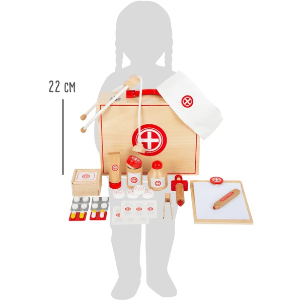 Small Foot ® Dokterspraktijk Natuurlijk Hout 5 Small Foot ® Dokterspraktijk Natuurlijk Hout - Afbeelding 5