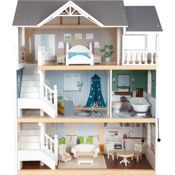 Small Foot ® Doll's Huis Stadsvilla 2 Small Foot ® Doll's Huis Stadsvilla - Afbeelding 2