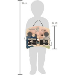 Small Foot ® Motor Activity Board Vergrendeling En Rotatie -Kinder Speel Verkoop small foot motor activity board vergrendeling en rotatie a410017 4