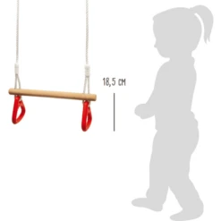Small Foot ® Trapeze Met Gymnastiekringen -Kinder Speel Verkoop small foot trapeze met gymnastiekringen a351551 3