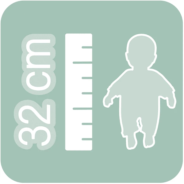 Smoby Baby Nurse Knuffelpop, 32 Cm 3 Smoby Baby Nurse Knuffelpop, 32 Cm - Afbeelding 3