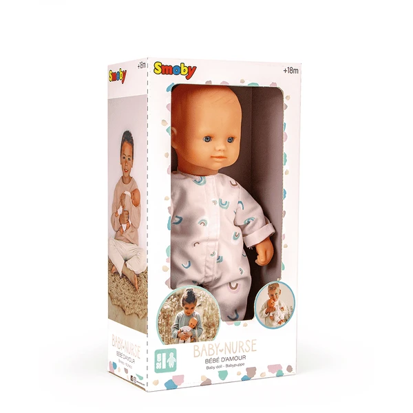 Smoby Baby Nurse Knuffelpop, 32 Cm 4 Smoby Baby Nurse Knuffelpop, 32 Cm - Afbeelding 4