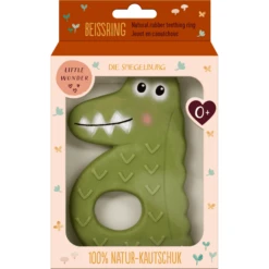 SPIEGELBURG COPPENRATH Bijtring Van Natuurrubber Krokodil - Little Wonder -Kinder Speel Verkoop spiegelburg coppenrath bijtring van natuurrubber krokodil little wonder a406711 3