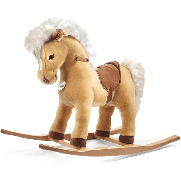 STEIFF Hobbelpaard „Pony Franzi“ 70 Cm Blond 4 STEIFF Hobbelpaard „Pony Franzi“ 70 Cm Blond - Afbeelding 4