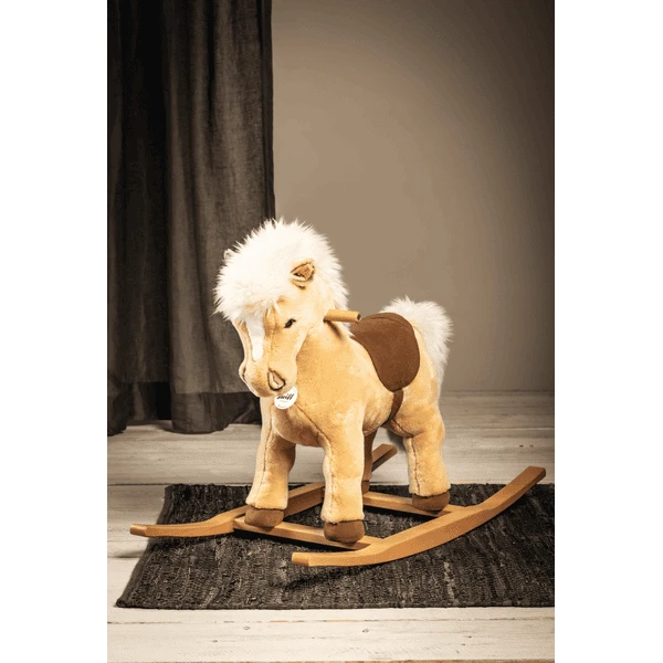 STEIFF Hobbelpaard „Pony Franzi“ 70 Cm Blond 5 STEIFF Hobbelpaard „Pony Franzi“ 70 Cm Blond - Afbeelding 5