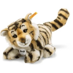 STEIFF Radjah Baby-Schlenker Tijger, 28 Cm, Liggend -Kinder Speel Verkoop steiff radjah baby schlenker tijger 28 cm liggend a079250 3