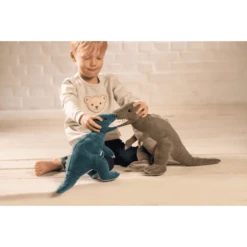 Steiff T-Rex Dino Thai Turkoois, 35 Cm -Kinder Speel Verkoop steiff t rex dino thai turkoois 35 cm a350702 3