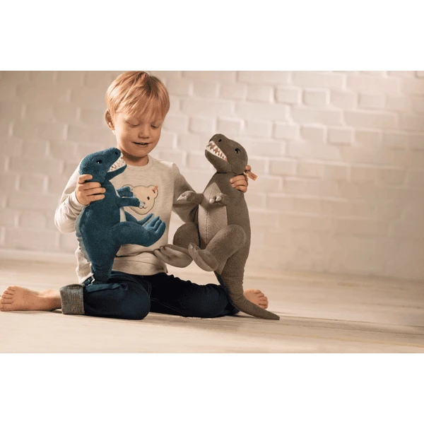 Steiff T-Rex Dino Thaisen Grijs, 45 Cm 4 Steiff T-Rex Dino Thaisen Grijs, 45 Cm - Afbeelding 4