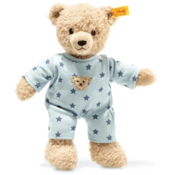 Steiff Teddy En Ik Teddybeer Boy Baby Met Pyjama's, 25cm -Kinder Speel Verkoop steiff teddy en ik teddybeer boy baby met pyjamas 25cm a270500 3