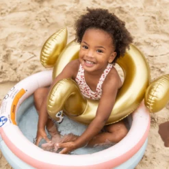 SWIM ESSENTIALS Swim Essential S Zwemband Splitring Zwaan Goud 55 Cm -Kinder Speel Verkoop swim essential s zwemband splitring zwaan goud 55 cm a359642 2