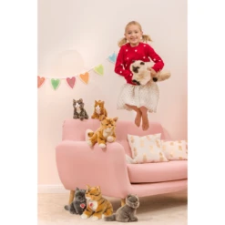 Teddy HERMANN Kat Staande Rode Makreel, 20 Cm 7 Teddy HERMANN Kat Staande Rode Makreel, 20 Cm -Kinder Speel Verkoop teddy hermann kat staande rode makreel 20 cm a247176 2