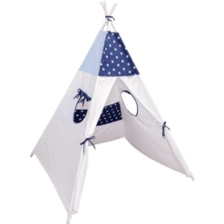 Ullenboom Tipi Blauw Licht Blauw Grijs