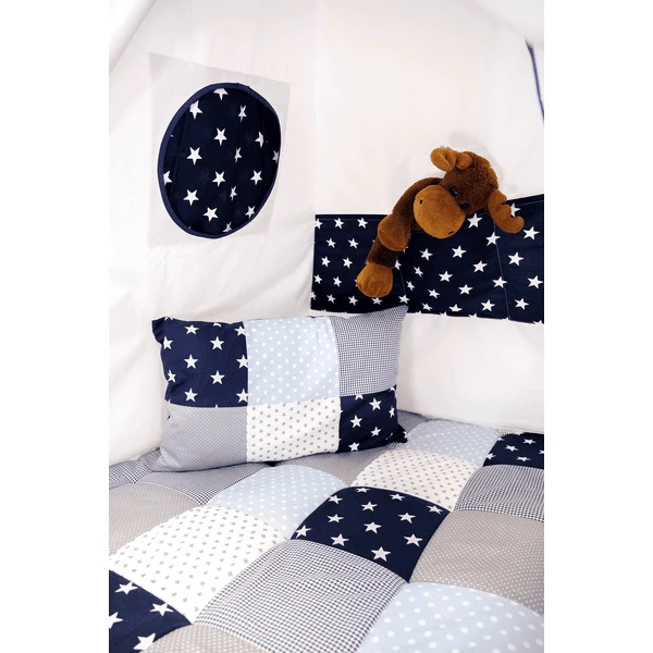 Ullenboom Tipi Blauw Licht Blauw Grijs 4 Ullenboom Tipi Blauw Licht Blauw Grijs - Afbeelding 4