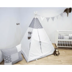 Ullenboom Tipi Grijze Sterren 7 Ullenboom Tipi Grijze Sterren -Kinder Speel Verkoop ullenboom tipi grijze sterren a363140 2