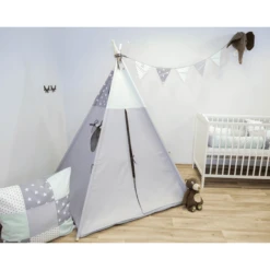 Ullenboom Tipi Mint Grijs 7 Ullenboom Tipi Mint Grijs -Kinder Speel Verkoop ullenboom tipi mint grijs a363141 2