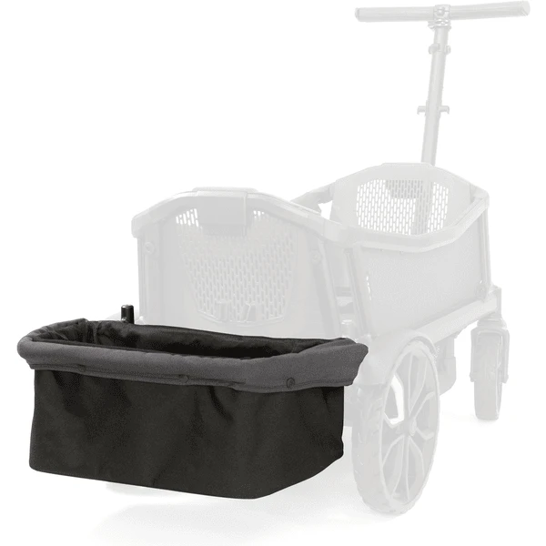 Veerse Achtertas Donkergrijs/zwart 2 Veerse Achtertas Donkergrijs/zwart - Afbeelding 2