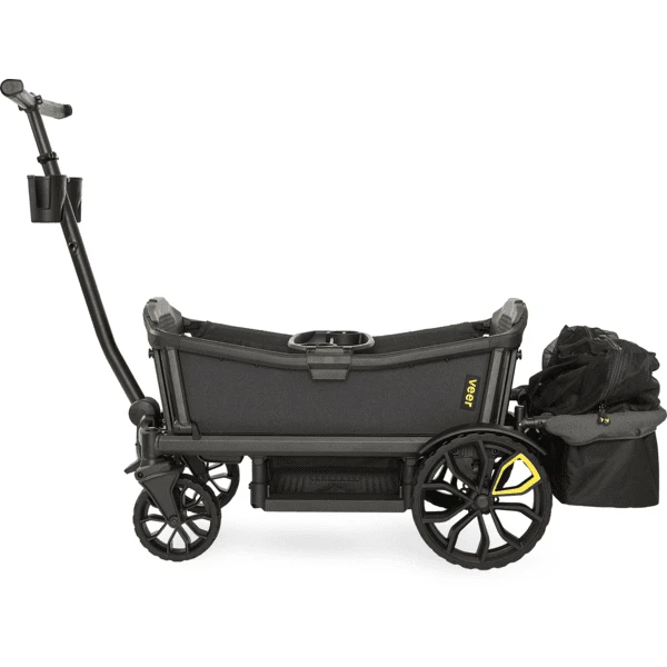 Veerse Achtertas Donkergrijs/zwart 4 Veerse Achtertas Donkergrijs/zwart - Afbeelding 4