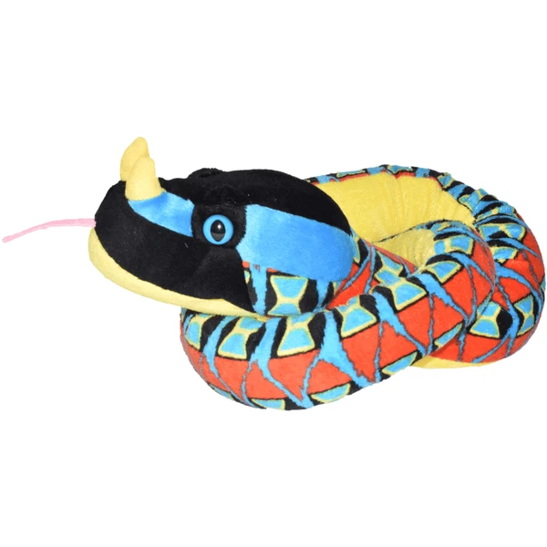 Wild Republic Knuffeldier Slang Rhino Viper 2 Wild Republic Knuffeldier Slang Rhino Viper - Afbeelding 2