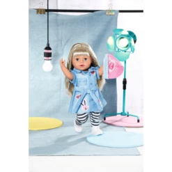 Zapf Creation BABY Born® Deluxe Jeans Jurk 43cm -Kinder Speel Verkoop zapf creation baby born deluxe jeans jurk 43cm a335582 4